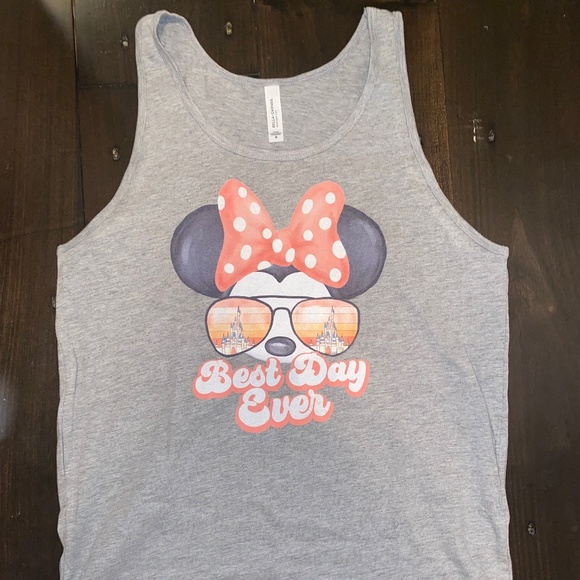 Disney Inspired Best Day Ever Unisex Tank Top - Picture 1 of 1
